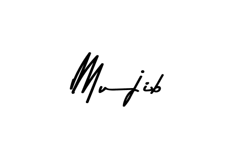 How to make Mujib signature? Asem Kandis PERSONAL USE is a professional autograph style. Create handwritten signature for Mujib name. Mujib signature style 9 images and pictures png