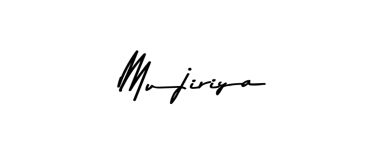 Create a beautiful signature design for name Mujiriya. With this signature (Asem Kandis PERSONAL USE) fonts, you can make a handwritten signature for free. Mujiriya signature style 9 images and pictures png