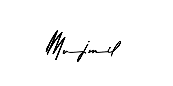 Create a beautiful signature design for name Mujmil. With this signature (Asem Kandis PERSONAL USE) fonts, you can make a handwritten signature for free. Mujmil signature style 9 images and pictures png