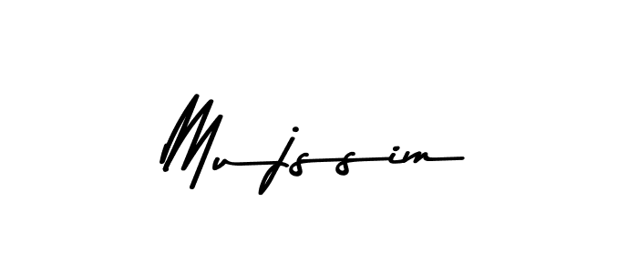 Asem Kandis PERSONAL USE is a professional signature style that is perfect for those who want to add a touch of class to their signature. It is also a great choice for those who want to make their signature more unique. Get Mujssim name to fancy signature for free. Mujssim signature style 9 images and pictures png