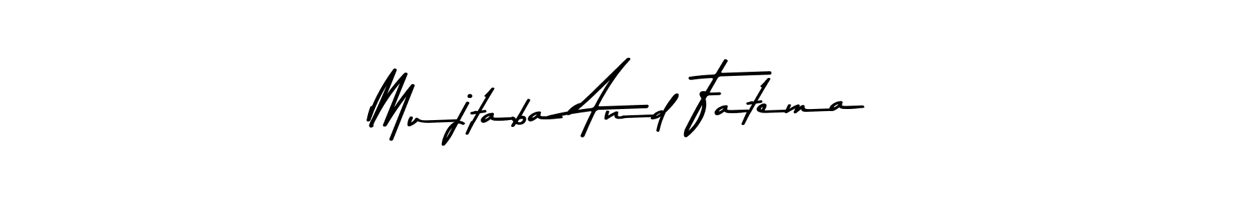 Similarly Asem Kandis PERSONAL USE is the best handwritten signature design. Signature creator online .You can use it as an online autograph creator for name Mujtaba And Fatema. Mujtaba And Fatema signature style 9 images and pictures png