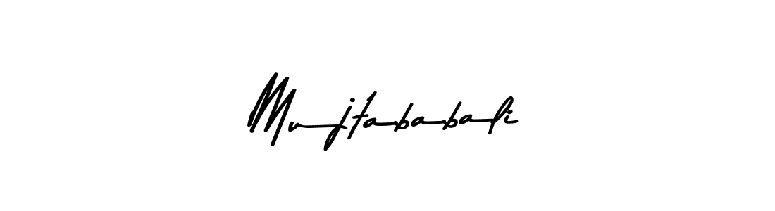 The best way (Asem Kandis PERSONAL USE) to make a short signature is to pick only two or three words in your name. The name Mujtababali include a total of six letters. For converting this name. Mujtababali signature style 9 images and pictures png
