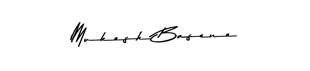 Make a beautiful signature design for name Mukesh Basene. Use this online signature maker to create a handwritten signature for free. Mukesh Basene signature style 9 images and pictures png