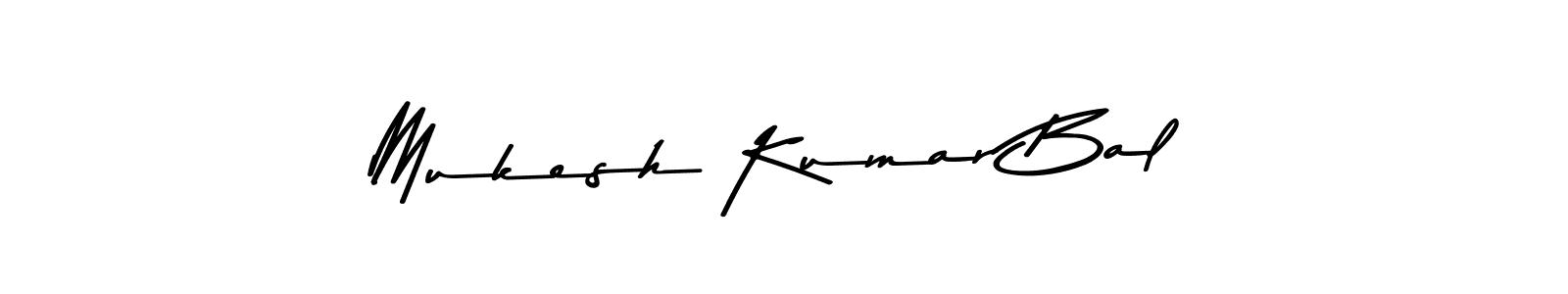 Make a short Mukesh Kumar Bal signature style. Manage your documents anywhere anytime using Asem Kandis PERSONAL USE. Create and add eSignatures, submit forms, share and send files easily. Mukesh Kumar Bal signature style 9 images and pictures png