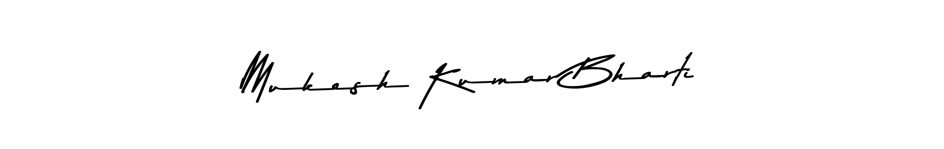 Also You can easily find your signature by using the search form. We will create Mukesh Kumar Bharti name handwritten signature images for you free of cost using Asem Kandis PERSONAL USE sign style. Mukesh Kumar Bharti signature style 9 images and pictures png