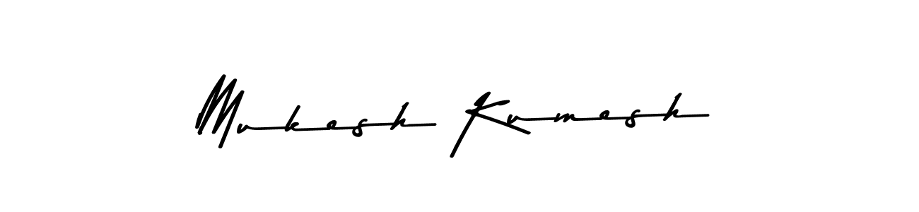 Asem Kandis PERSONAL USE is a professional signature style that is perfect for those who want to add a touch of class to their signature. It is also a great choice for those who want to make their signature more unique. Get Mukesh Kumesh name to fancy signature for free. Mukesh Kumesh signature style 9 images and pictures png