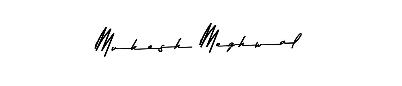 Also You can easily find your signature by using the search form. We will create Mukesh Meghwal name handwritten signature images for you free of cost using Asem Kandis PERSONAL USE sign style. Mukesh Meghwal signature style 9 images and pictures png