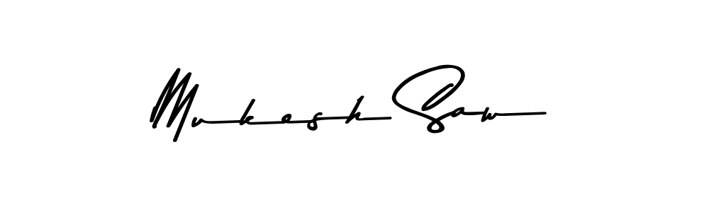 You can use this online signature creator to create a handwritten signature for the name Mukesh Saw. This is the best online autograph maker. Mukesh Saw signature style 9 images and pictures png