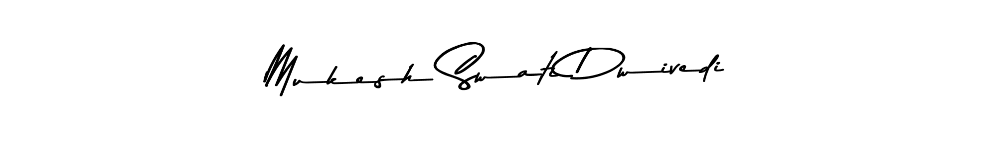 The best way (Asem Kandis PERSONAL USE) to make a short signature is to pick only two or three words in your name. The name Mukesh Swati Dwivedi include a total of six letters. For converting this name. Mukesh Swati Dwivedi signature style 9 images and pictures png