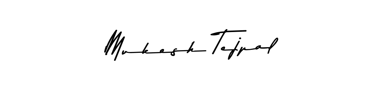 You should practise on your own different ways (Asem Kandis PERSONAL USE) to write your name (Mukesh Tejpal) in signature. don't let someone else do it for you. Mukesh Tejpal signature style 9 images and pictures png