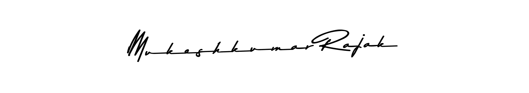 Also we have Mukeshkumar Rajak name is the best signature style. Create professional handwritten signature collection using Asem Kandis PERSONAL USE autograph style. Mukeshkumar Rajak signature style 9 images and pictures png