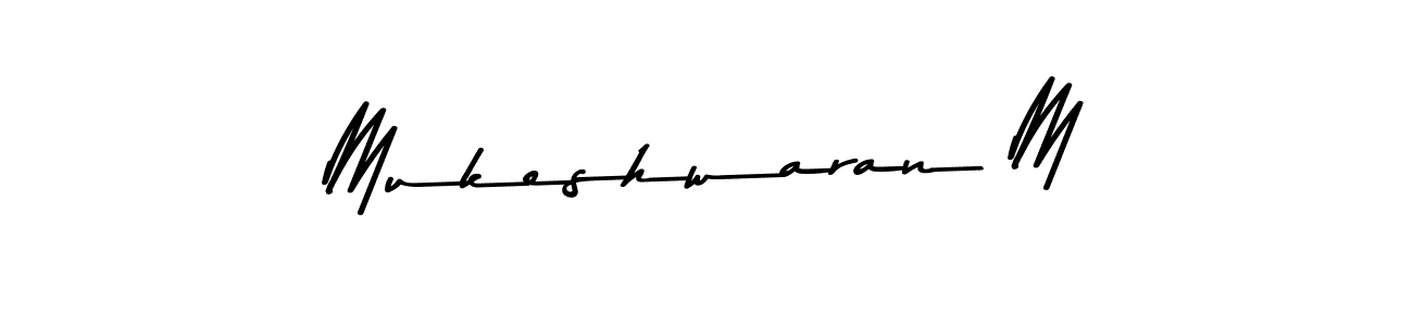 Similarly Asem Kandis PERSONAL USE is the best handwritten signature design. Signature creator online .You can use it as an online autograph creator for name Mukeshwaran M. Mukeshwaran M signature style 9 images and pictures png