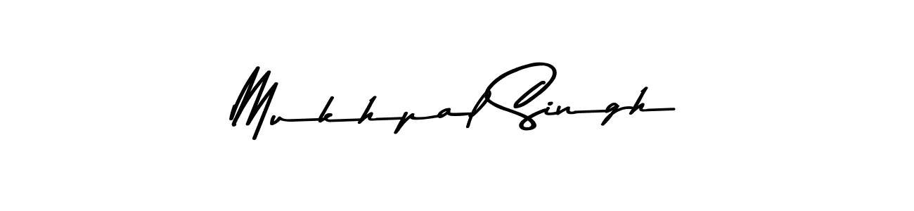 Design your own signature with our free online signature maker. With this signature software, you can create a handwritten (Asem Kandis PERSONAL USE) signature for name Mukhpal Singh. Mukhpal Singh signature style 9 images and pictures png