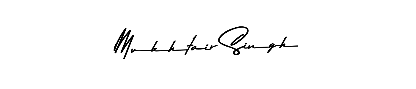 Design your own signature with our free online signature maker. With this signature software, you can create a handwritten (Asem Kandis PERSONAL USE) signature for name Mukhtair Singh. Mukhtair Singh signature style 9 images and pictures png