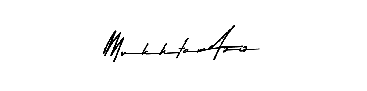 How to make Mukhtar Aziz signature? Asem Kandis PERSONAL USE is a professional autograph style. Create handwritten signature for Mukhtar Aziz name. Mukhtar Aziz signature style 9 images and pictures png