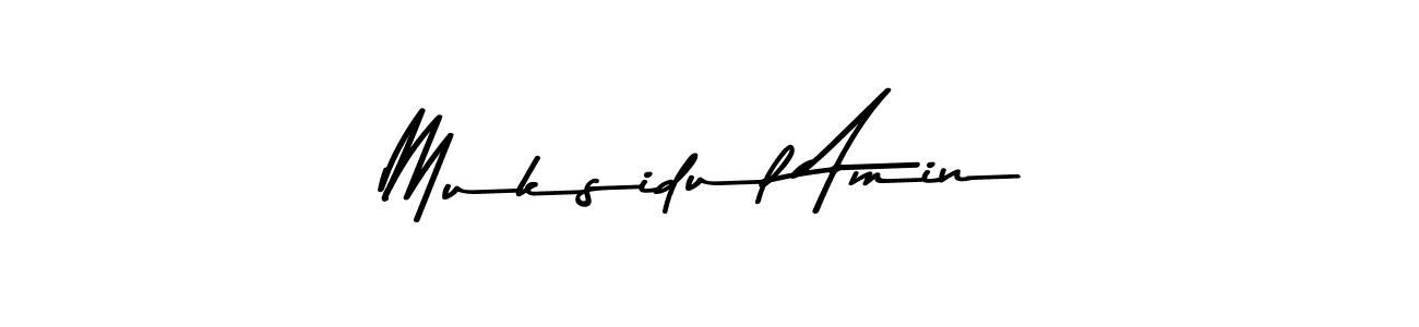 Make a short Muksidul Amin signature style. Manage your documents anywhere anytime using Asem Kandis PERSONAL USE. Create and add eSignatures, submit forms, share and send files easily. Muksidul Amin signature style 9 images and pictures png