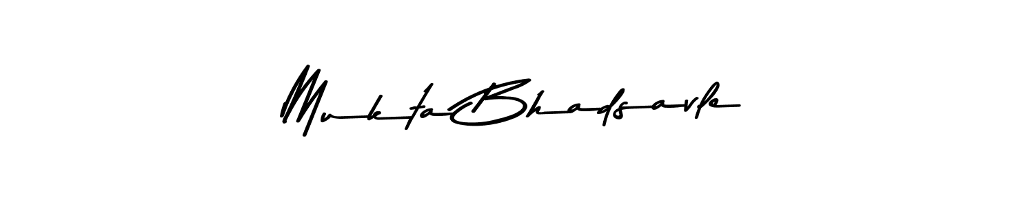 Make a beautiful signature design for name Mukta Bhadsavle. Use this online signature maker to create a handwritten signature for free. Mukta Bhadsavle signature style 9 images and pictures png