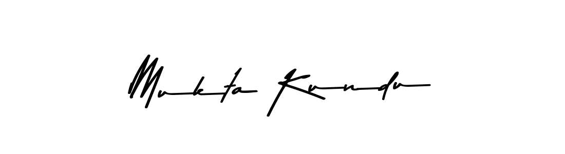 Make a beautiful signature design for name Mukta Kundu. With this signature (Asem Kandis PERSONAL USE) style, you can create a handwritten signature for free. Mukta Kundu signature style 9 images and pictures png