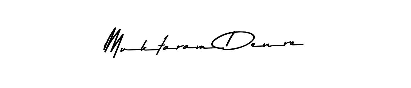 Also we have Muktaram Denre name is the best signature style. Create professional handwritten signature collection using Asem Kandis PERSONAL USE autograph style. Muktaram Denre signature style 9 images and pictures png
