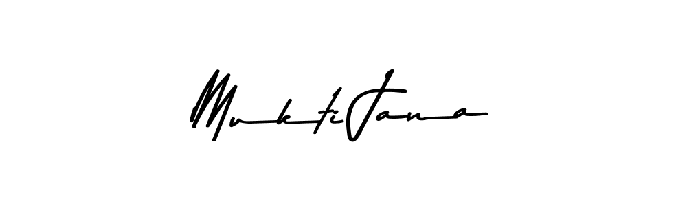Make a beautiful signature design for name Mukti Jana. Use this online signature maker to create a handwritten signature for free. Mukti Jana signature style 9 images and pictures png