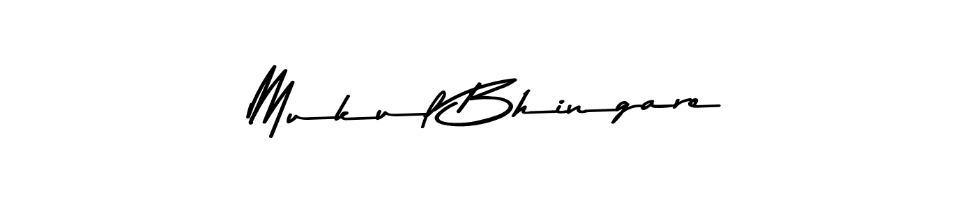 Asem Kandis PERSONAL USE is a professional signature style that is perfect for those who want to add a touch of class to their signature. It is also a great choice for those who want to make their signature more unique. Get Mukul Bhingare name to fancy signature for free. Mukul Bhingare signature style 9 images and pictures png
