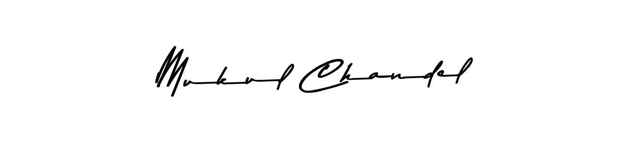 Make a short Mukul Chandel signature style. Manage your documents anywhere anytime using Asem Kandis PERSONAL USE. Create and add eSignatures, submit forms, share and send files easily. Mukul Chandel signature style 9 images and pictures png