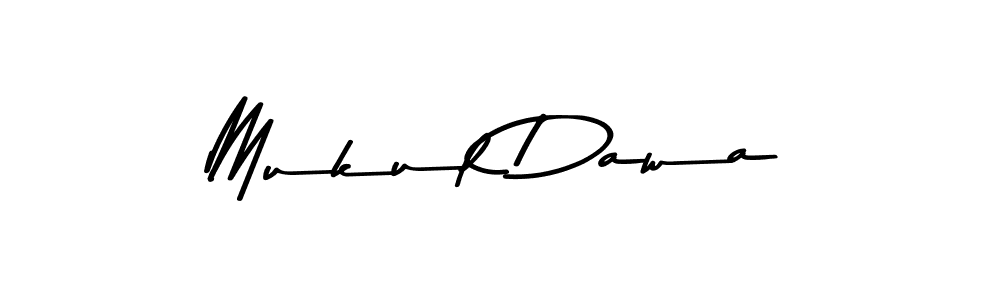 Design your own signature with our free online signature maker. With this signature software, you can create a handwritten (Asem Kandis PERSONAL USE) signature for name Mukul Dawa. Mukul Dawa signature style 9 images and pictures png