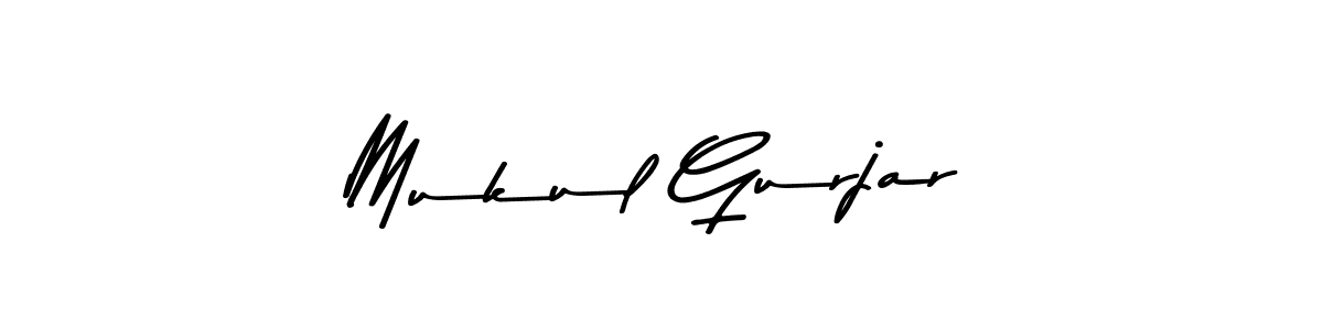 Also we have Mukul Gurjar name is the best signature style. Create professional handwritten signature collection using Asem Kandis PERSONAL USE autograph style. Mukul Gurjar signature style 9 images and pictures png