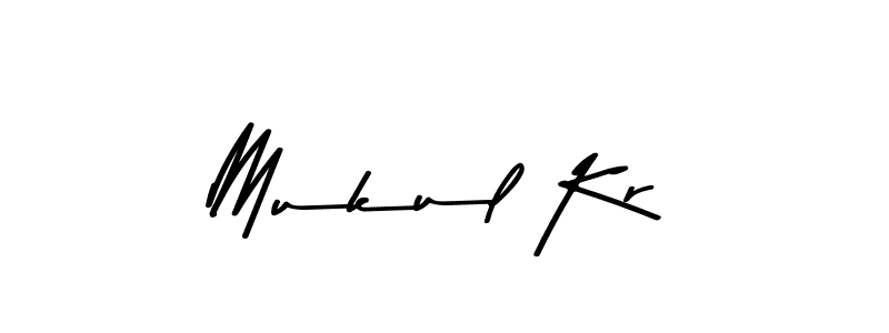 How to make Mukul Kr name signature. Use Asem Kandis PERSONAL USE style for creating short signs online. This is the latest handwritten sign. Mukul Kr signature style 9 images and pictures png