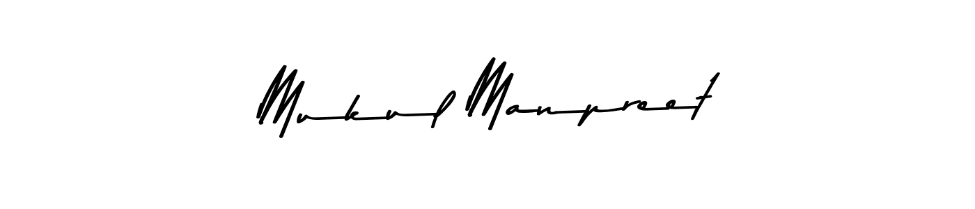 This is the best signature style for the Mukul Manpreet name. Also you like these signature font (Asem Kandis PERSONAL USE). Mix name signature. Mukul Manpreet signature style 9 images and pictures png