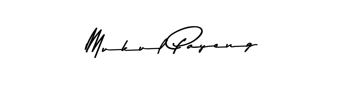 Use a signature maker to create a handwritten signature online. With this signature software, you can design (Asem Kandis PERSONAL USE) your own signature for name Mukul Payeng. Mukul Payeng signature style 9 images and pictures png