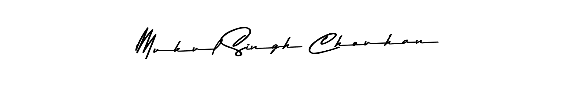 Create a beautiful signature design for name Mukul Singh Chouhan. With this signature (Asem Kandis PERSONAL USE) fonts, you can make a handwritten signature for free. Mukul Singh Chouhan signature style 9 images and pictures png