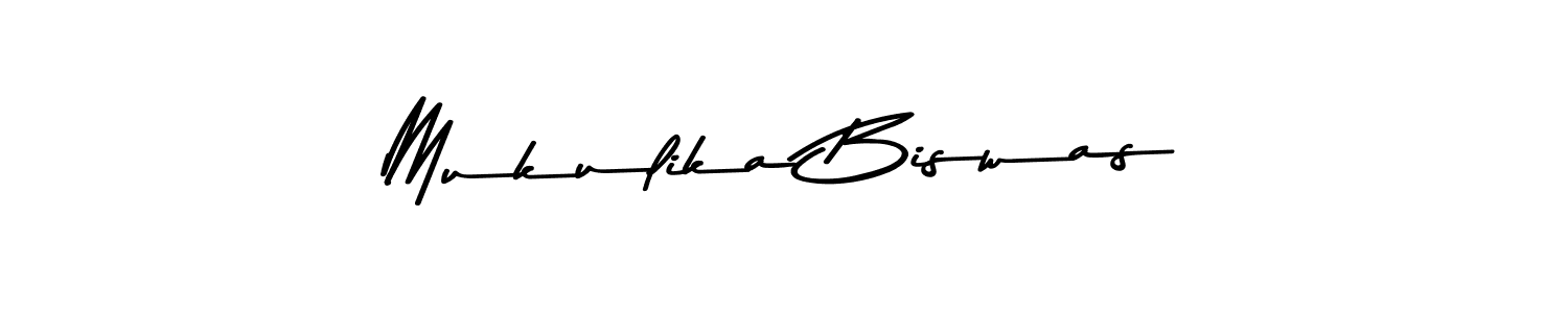 How to make Mukulika Biswas signature? Asem Kandis PERSONAL USE is a professional autograph style. Create handwritten signature for Mukulika Biswas name. Mukulika Biswas signature style 9 images and pictures png