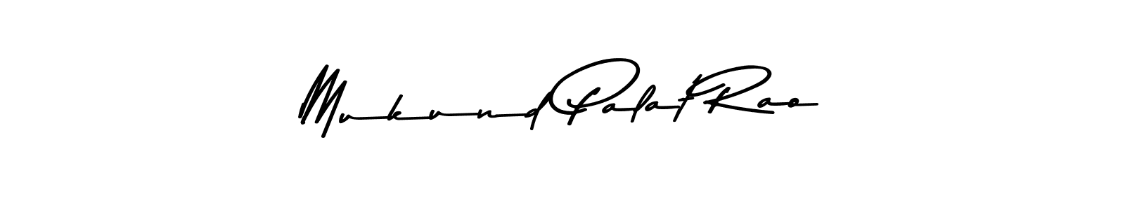 Use a signature maker to create a handwritten signature online. With this signature software, you can design (Asem Kandis PERSONAL USE) your own signature for name Mukund Palat Rao. Mukund Palat Rao signature style 9 images and pictures png