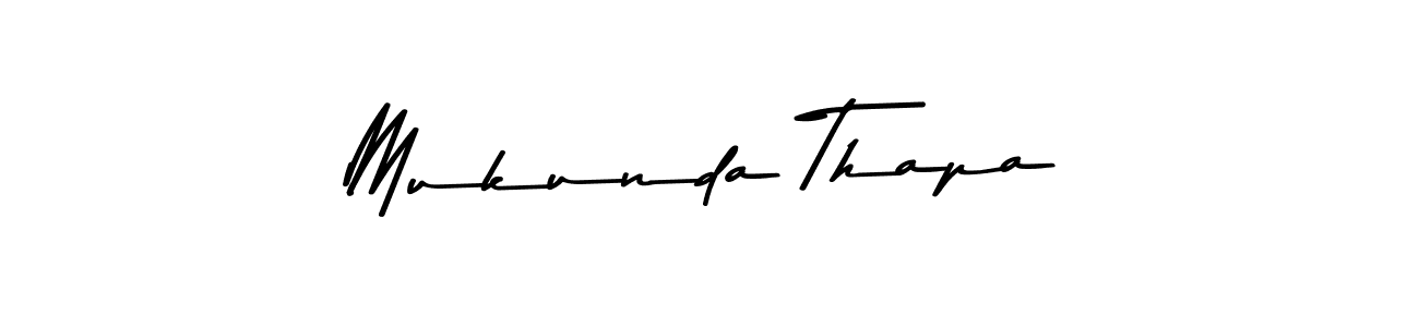 This is the best signature style for the Mukunda Thapa name. Also you like these signature font (Asem Kandis PERSONAL USE). Mix name signature. Mukunda Thapa signature style 9 images and pictures png