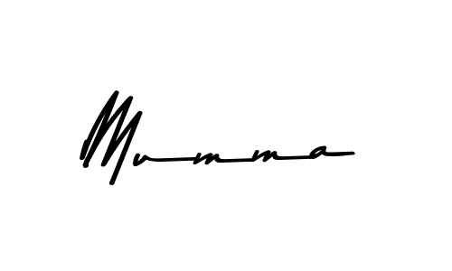 Use a signature maker to create a handwritten signature online. With this signature software, you can design (Asem Kandis PERSONAL USE) your own signature for name Mumma. Mumma signature style 9 images and pictures png