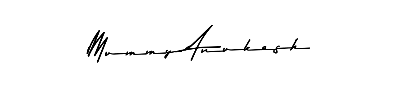 Use a signature maker to create a handwritten signature online. With this signature software, you can design (Asem Kandis PERSONAL USE) your own signature for name Mummy Anukesh. Mummy Anukesh signature style 9 images and pictures png