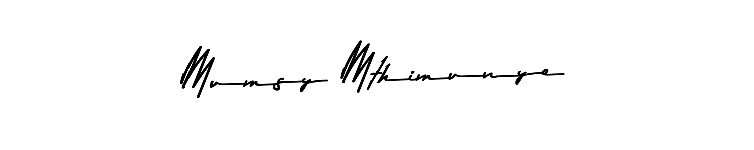 Make a beautiful signature design for name Mumsy Mthimunye. With this signature (Asem Kandis PERSONAL USE) style, you can create a handwritten signature for free. Mumsy Mthimunye signature style 9 images and pictures png