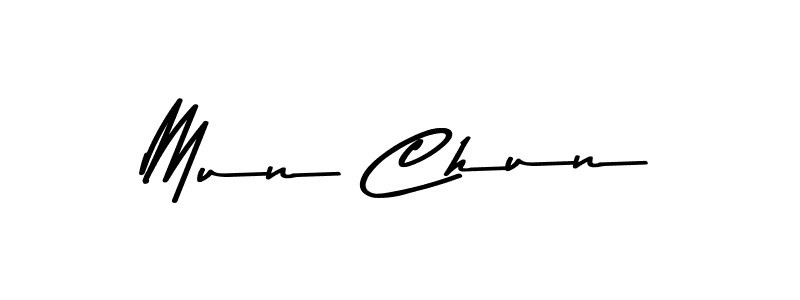 How to Draw Mun Chun signature style? Asem Kandis PERSONAL USE is a latest design signature styles for name Mun Chun. Mun Chun signature style 9 images and pictures png