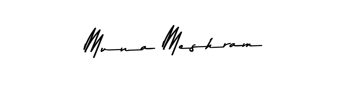 Once you've used our free online signature maker to create your best signature Asem Kandis PERSONAL USE style, it's time to enjoy all of the benefits that Muna Meshram name signing documents. Muna Meshram signature style 9 images and pictures png