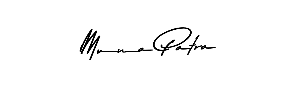 Use a signature maker to create a handwritten signature online. With this signature software, you can design (Asem Kandis PERSONAL USE) your own signature for name Muna Patra. Muna Patra signature style 9 images and pictures png