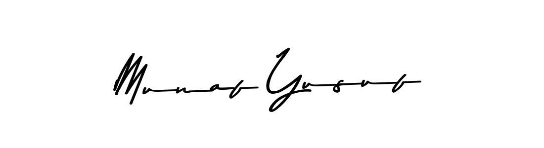 Make a beautiful signature design for name Munaf Yusuf. Use this online signature maker to create a handwritten signature for free. Munaf Yusuf signature style 9 images and pictures png