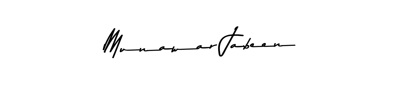Use a signature maker to create a handwritten signature online. With this signature software, you can design (Asem Kandis PERSONAL USE) your own signature for name Munawar Jabeen. Munawar Jabeen signature style 9 images and pictures png