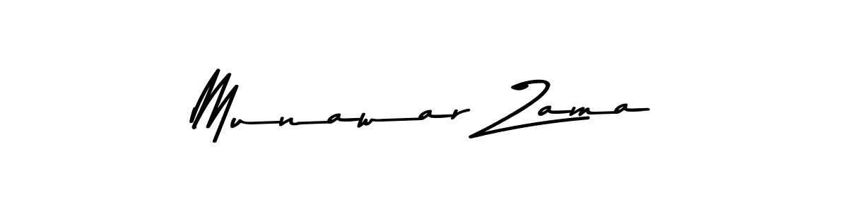 How to make Munawar Zama signature? Asem Kandis PERSONAL USE is a professional autograph style. Create handwritten signature for Munawar Zama name. Munawar Zama signature style 9 images and pictures png