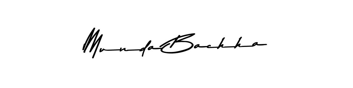 How to Draw Munda Bachha signature style? Asem Kandis PERSONAL USE is a latest design signature styles for name Munda Bachha. Munda Bachha signature style 9 images and pictures png
