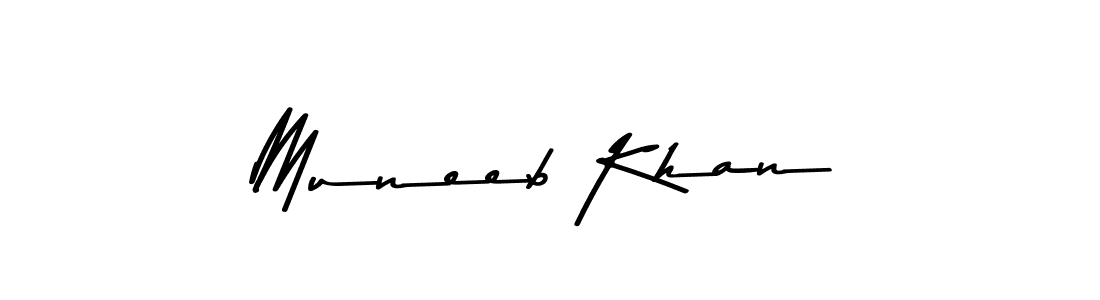 You should practise on your own different ways (Asem Kandis PERSONAL USE) to write your name (Muneeb Khan) in signature. don't let someone else do it for you. Muneeb Khan signature style 9 images and pictures png