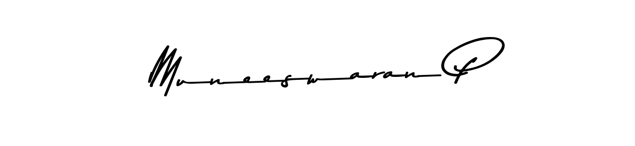 How to make Muneeswaran P signature? Asem Kandis PERSONAL USE is a professional autograph style. Create handwritten signature for Muneeswaran P name. Muneeswaran P signature style 9 images and pictures png
