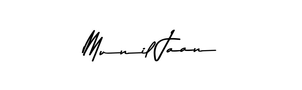 You can use this online signature creator to create a handwritten signature for the name Munil Jaan. This is the best online autograph maker. Munil Jaan signature style 9 images and pictures png
