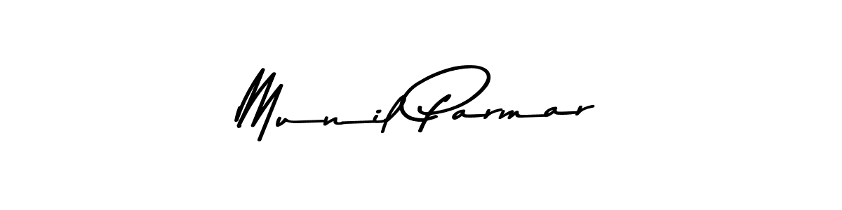 Munil Parmar stylish signature style. Best Handwritten Sign (Asem Kandis PERSONAL USE) for my name. Handwritten Signature Collection Ideas for my name Munil Parmar. Munil Parmar signature style 9 images and pictures png