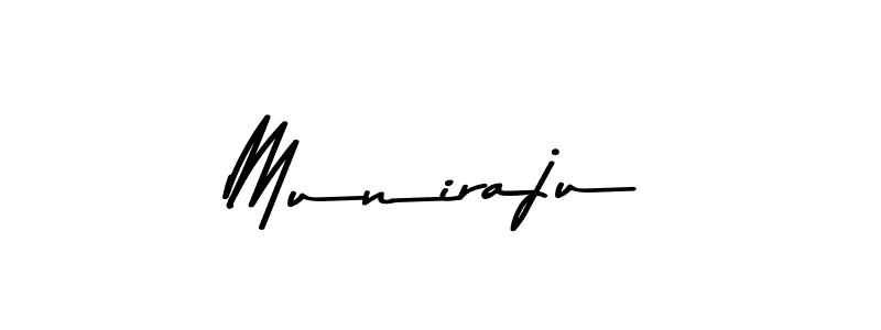Use a signature maker to create a handwritten signature online. With this signature software, you can design (Asem Kandis PERSONAL USE) your own signature for name Muniraju. Muniraju signature style 9 images and pictures png